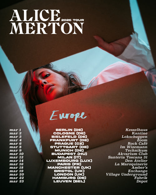 ALICE MERTON 2026  TOUR - MÜNCHEN E-TICKET