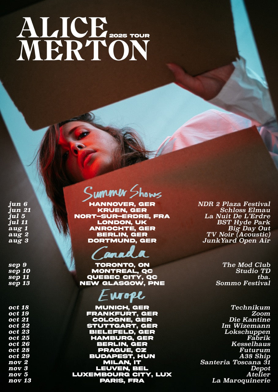 ALICE MERTON 2025 TOUR - KÖLN E-TICKET
